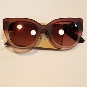 Tom's Sydney Sunglasses brown matte ombre